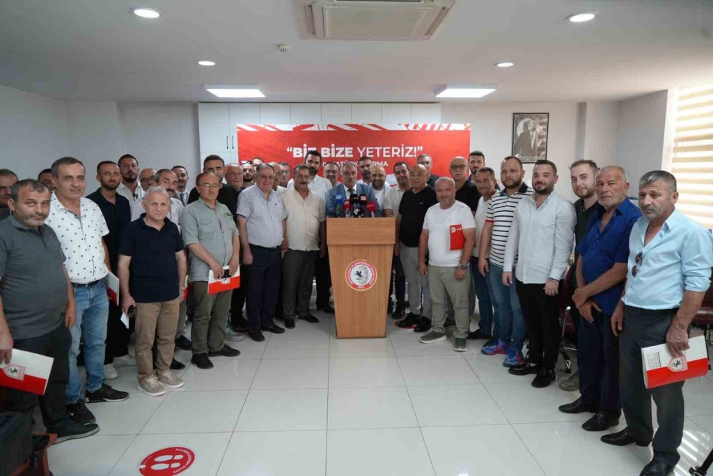 Samsun esnafından Samsunspor