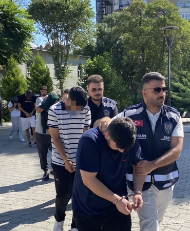 Samsun merkezli 4 ilde dolandırıcılık operasyonu; 7 gözaltı