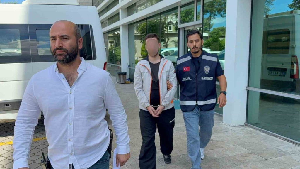 Samsun’da bir kişiyi bıçaklayan genç tutuklandı
