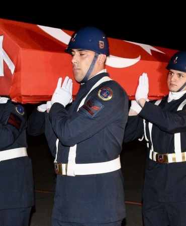 Şehit Jandarma Uzman Çavuş Mehmet Demirbaş memleketi Samsun