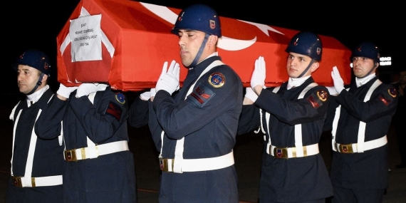 Şehit Jandarma Uzman Çavuş Mehmet Demirbaş memleketi Samsun