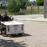 Çarşambalı Öğrencilerden Hurda Malzemelerle Elektrikli Araç