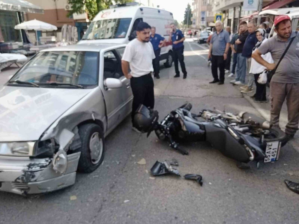 Kask Hayat Kurtardı: Samsun