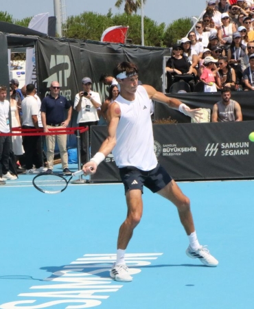 Uluslararası Samsun Open ATP Challenger 50 Tenis Turnuvası’nda şampiyon Gabriel Debru oldu