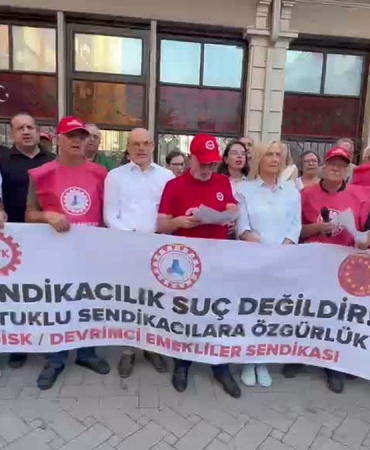 Emeklilerden Maden-İş Tutuklamalarına Protesto