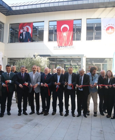 Samsun Üniversitesi yeni rektörlük binası hizmete girdi