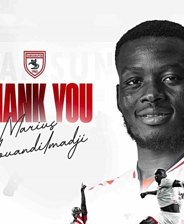 Samsunspor’da Mouandilmadji takımdan ayrıldı