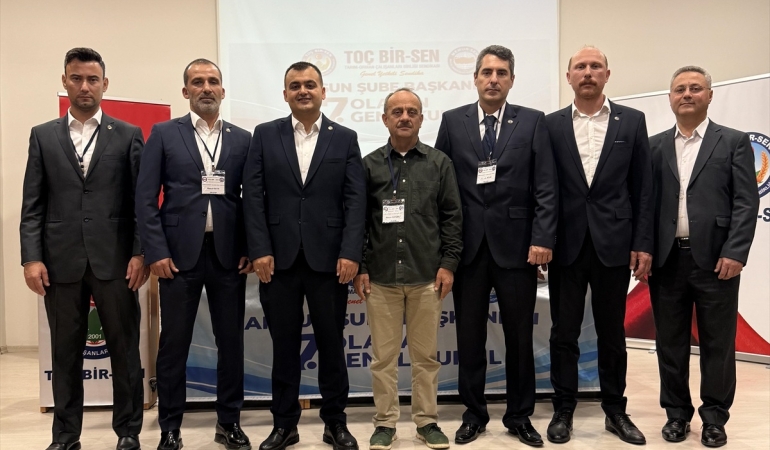 Dr. Ahmet Geçer, TOÇ BİR-SEN Samsun Şubesi başkanlığına yeniden seçildi