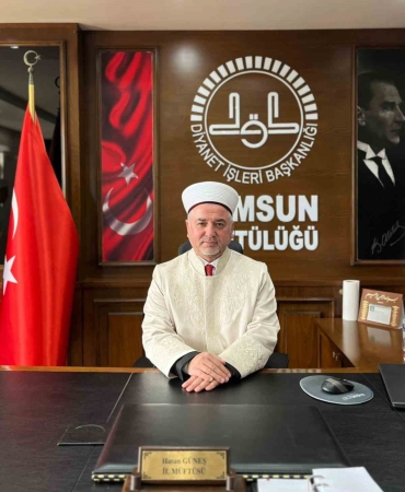 Hasan Güneş, Samsun İl Müftülüğü görevini törenle Seyfullah Çakır
