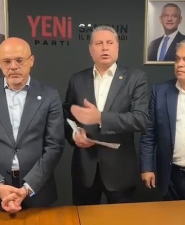 Mehmet Özdağ, Yeni Parti Samsun İl Başkanlığı ön seçimini 200 oy farkla kazandı