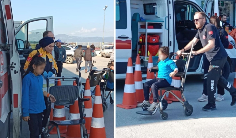 Okulda yedikleri yemek sonrası peş peşe fenalaştılar! 9 öğrenci acillik oldu