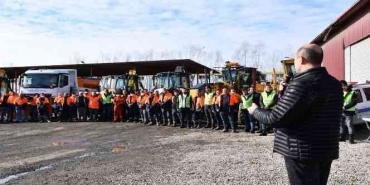 Başkan Kılıç'tan 154 personele ‘kar' teşekkürü