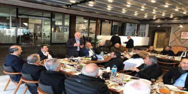 Rektör Ünal'dan iş insanlarıyla istişare