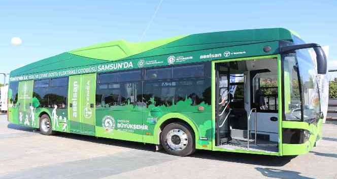 Samsun'a elektrikli otobüs dönemi nisanda başlıyor