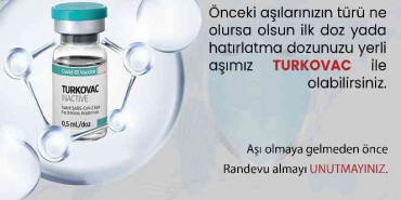 Samsun'da yerli aşı Turkovac uygulaması başlıyor