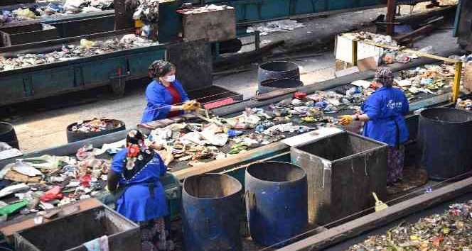 Günlük 40 ton atık ekonomiye kazandırılıyor