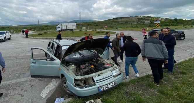 Samsun'da trafik kazası: 6 yaralı