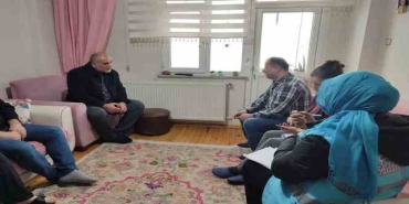 Başkan Sandıkçı'dan depremzedelere moral