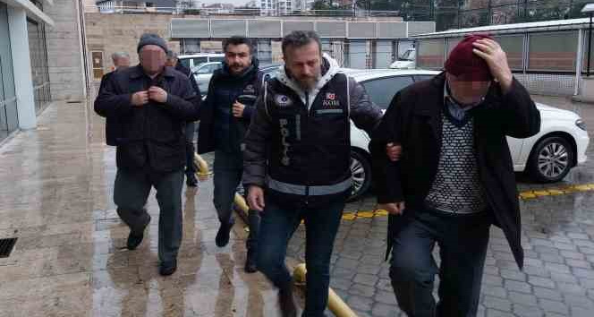 Silah operasyonunda 2 kişiye elektronik kelepçeli ev hapsi