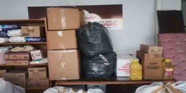 Tekkeköy'den afet bölgelerine yardım köprüsü