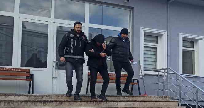 Uyuşturucu ile yakalanan şahıs gözaltına alındı