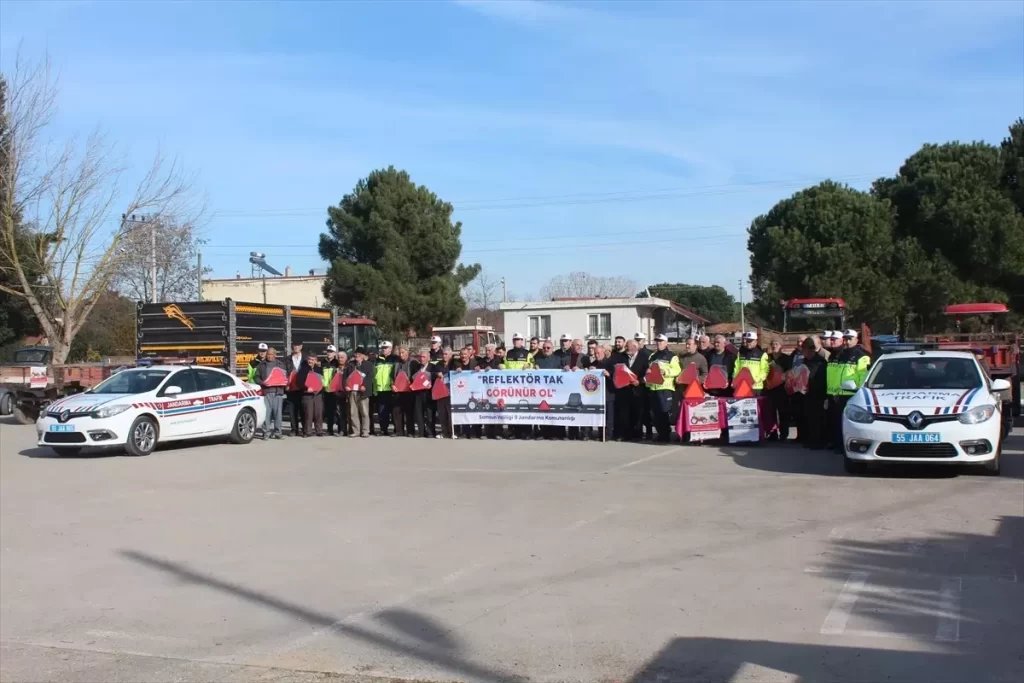 Bafra'da Trafik Güvenliği İçin Eğitim Verildi