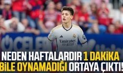 Arda Güler'in neden haftalardır 1 dakika bile oynamadığı ortaya çıktı!