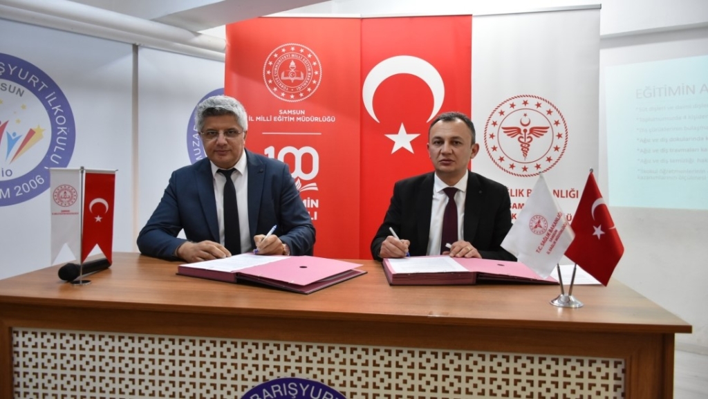 Samsun Milli Eğitim Müdürlüğü ve İl Sağlık Müdürlüğü'nden iş birliği