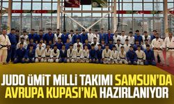 Judo Ümit Milli Takımı Samsun’da Avrupa Kupası’na hazırlanıyor