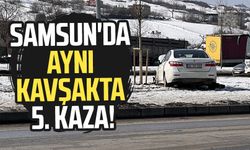 Samsun İlkadım'da aynı kavşakta 5. kaza!