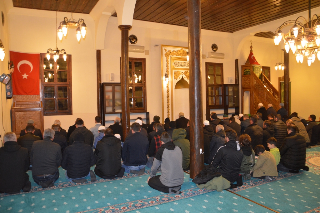Samsun'da ilk teravih namazı eda edildi