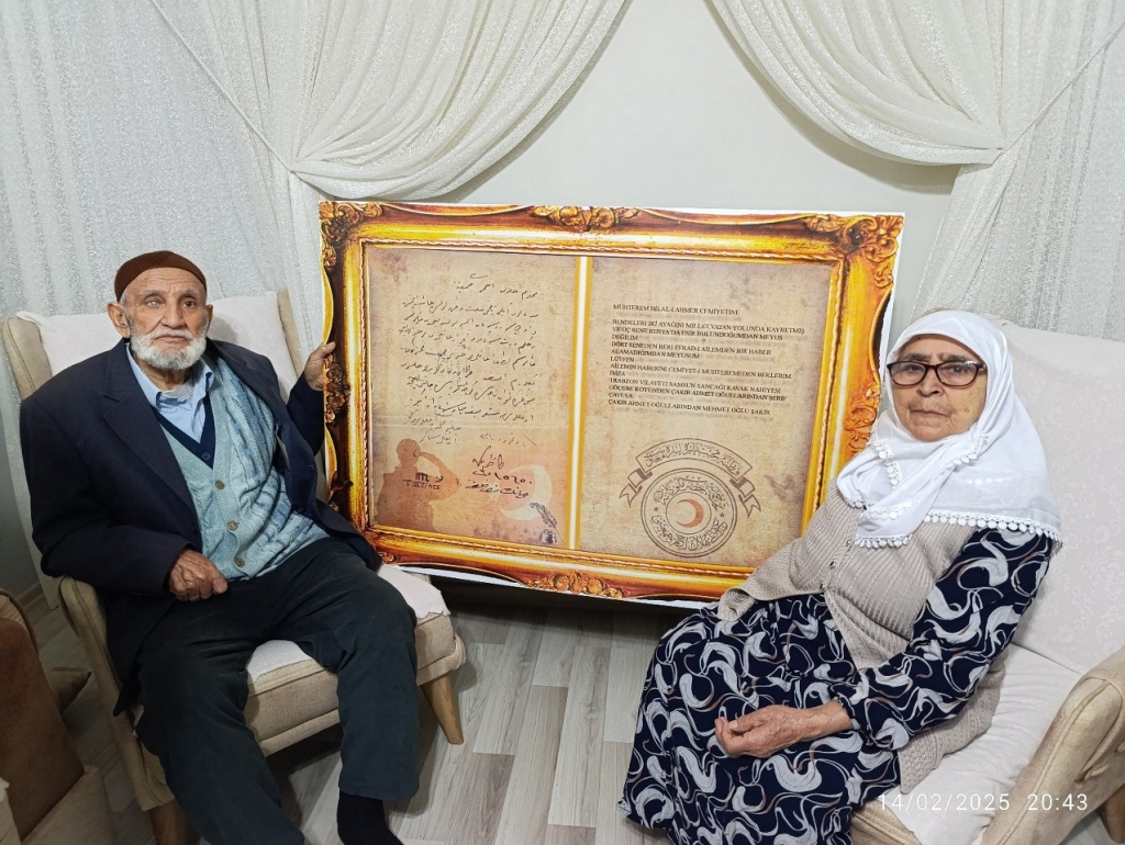 Samsunlu esir askerden gelen mektup 107 yıl sonra torunlarına ulaştı