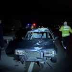Sinop - Samsun Karayolu'nda kaza! 2 yaralı