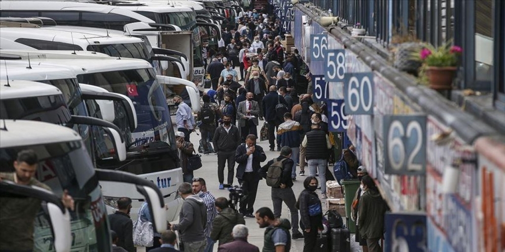 Otobüs bileti satışları arttı