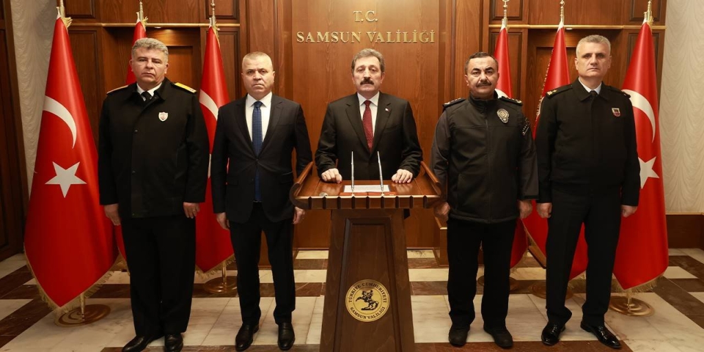 Samsun'da 9 bin 396 kolluk personeli görev yapacak