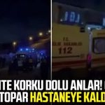 Teravihte korku dolu anlar! Cemaat apar topar hastaneye kaldırıldı
