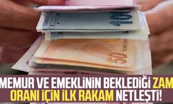 Memur ve emeklinin beklediği zam oranı için ilk rakam netleşti!