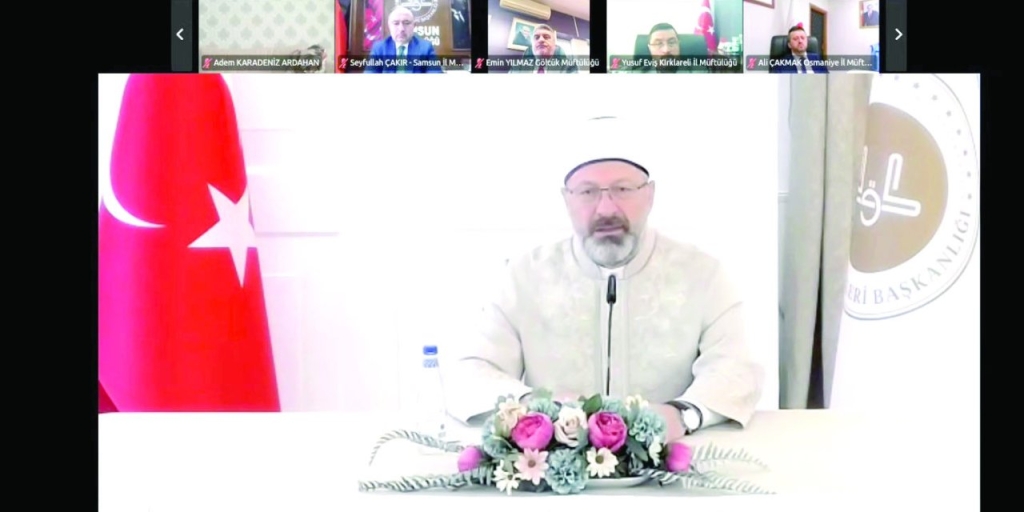 Çevrimiçi İl Müftüleri Toplantısı yapıldı