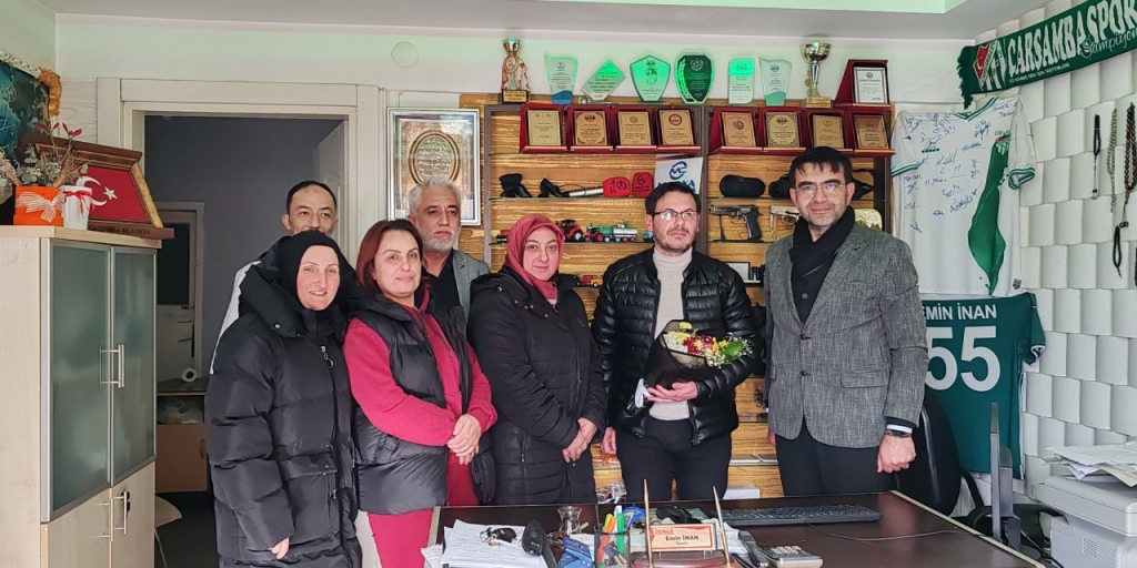 MHP Çarşamba'dan Başkan İnan'a ziyaret