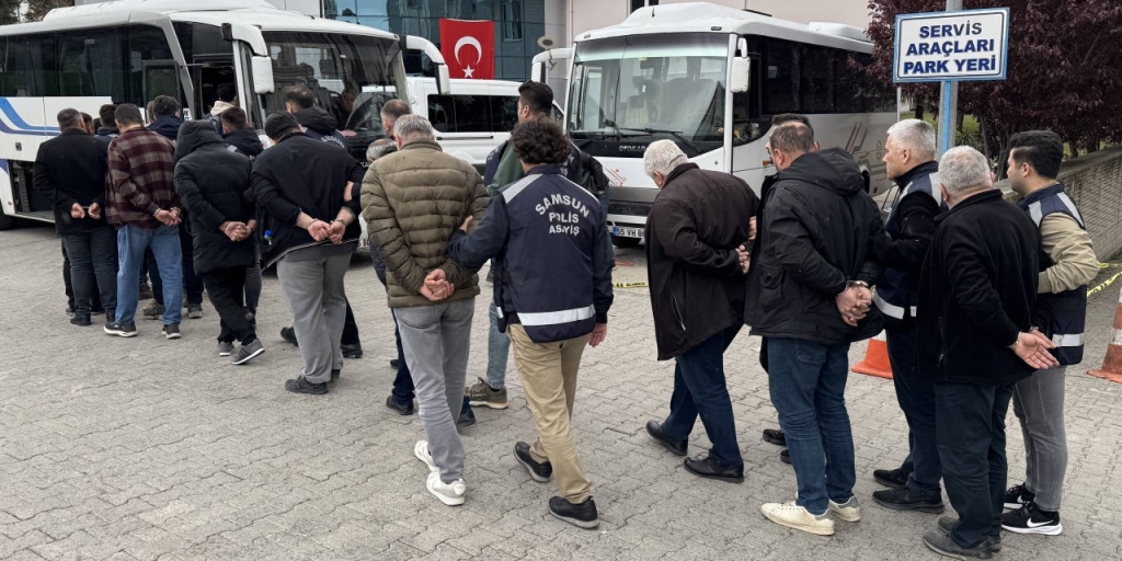 Yakalanan 50 şüpheliden 9'u tutuklandı