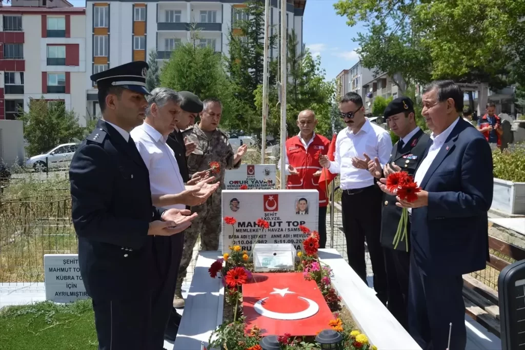 Havza'da 15 Temmuz Demokrasi ve Milli Birlik Günü kapsamında mevlit okundu