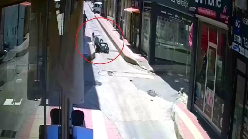 Samsun'da Motosiklet Kazası: 1 Yaralı