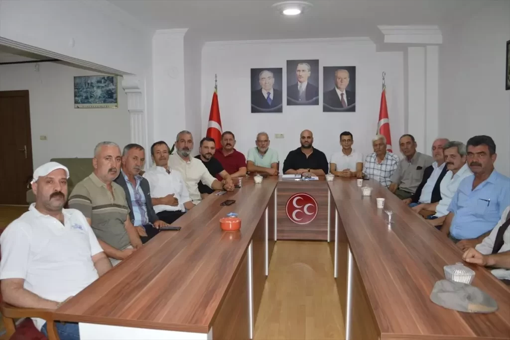 MHP Havza İlçe Başkanlığı Aylık İstişare Toplantısını Gerçekleştirdi