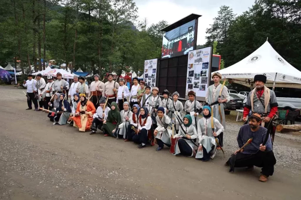 Nebiyan Kültür ve Doğa Festivali'nde Geleneksel Türk Okçuluğu Etkinliği İlgi Gördü