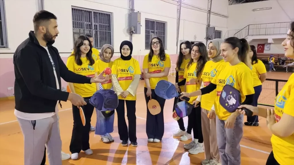 Lösemili Çocuklar için Pickleball Etkinliği Gerçekleştirildi