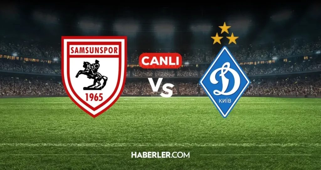 Samsunspor Dinamo Kiev CANLI nereden izlenir? TRT 1 ŞİFRESİZ Samsunspor Dinamo Kiev maçı hangi kanalda, nasıl izlenir?