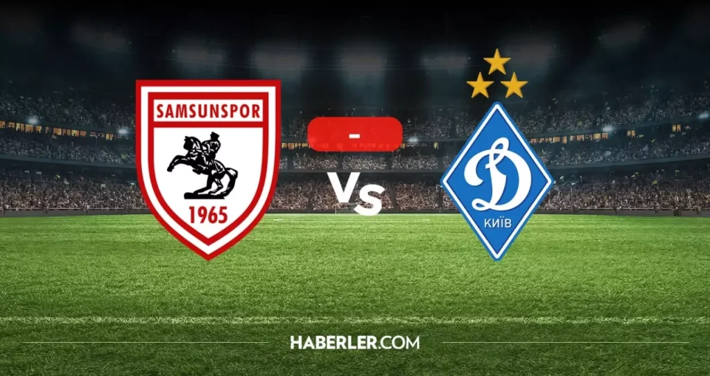 Samsunspor Dinamo Kiev maçı kaç kaç, bitti mi? MAÇ SONUCU! Samsunspor Dinamo Kiev golleri kim attı, canlı maç anlatımı!