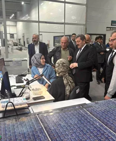 Vali Orhan Tavlı, Bafra Organize Sanayi Bölgelerinde İncelemelerde Bulundu