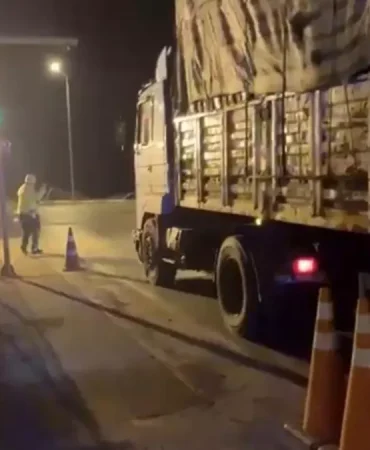 Kantara girmeyen tırlara 849 bin 679 TL ceza