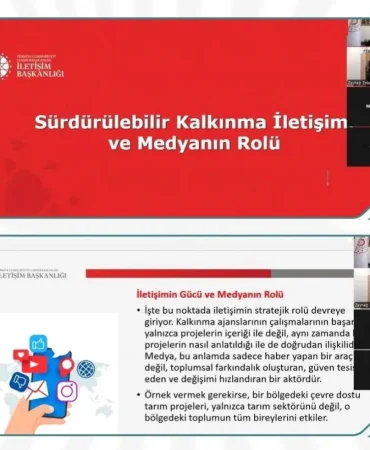 Sürdürülebilir kalkınma politikalarında iletişimin önemi ele alındı